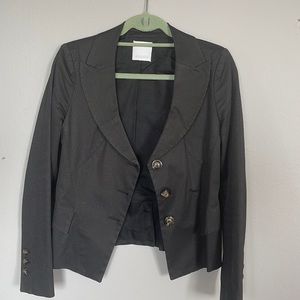 Pinko brand cotton suit three skirt and pants size 4 and gently used.